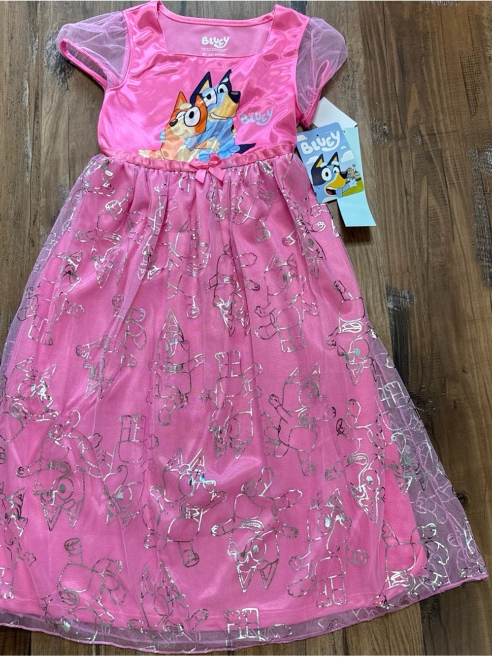 Bluey Pink Nightgown